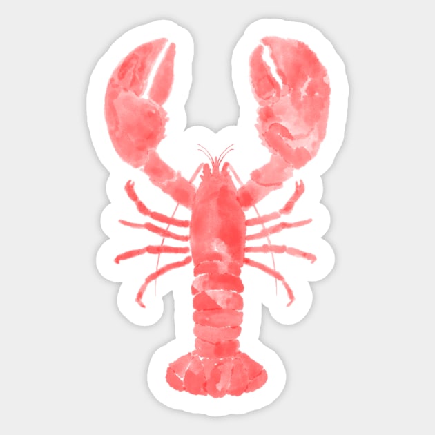 Classic New England Lobster Sticker by betsyschrock